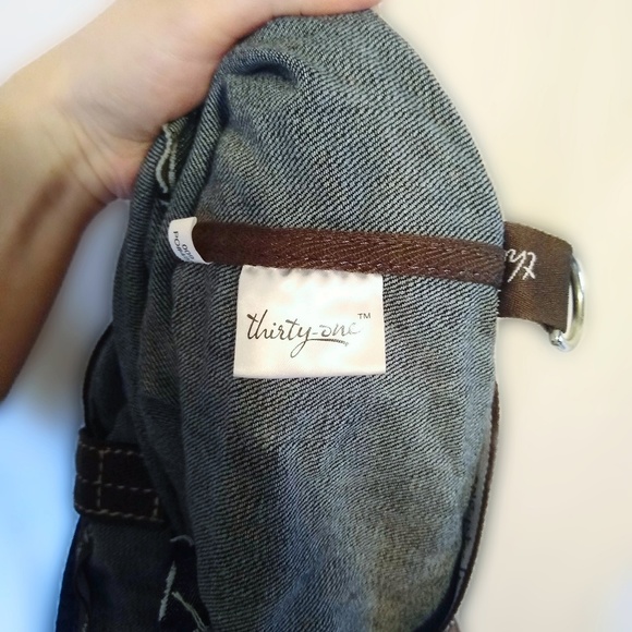 🔴SOLD🔴Thirty-One Retro Denim Bag ✌ - Picture 4 of 4